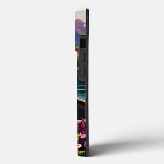 Beagle Dog on a Paddle: Ein Landschaftliches Abent Case-Mate iPhone Hülle (Rückseite / Links)