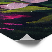 Beagle Dog on a Paddle: Ein Landschaftliches Abent Poster (Ecke)