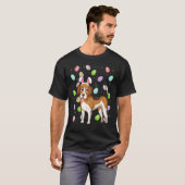 Beagle Dog Ostereier Beagle Ostern Sonntag T-Shirt (Vorne ganz)