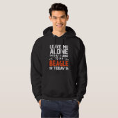 Beagle Dog Owner Only Talking To My Beagle Hoodie (Vorne ganz)
