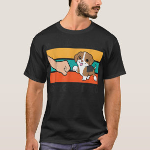 Beagle Dog Papa World's Best Beagle Vater T-Shirt