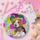 Beagle Dog Pappteller (Party)
