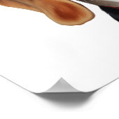 Beagle Dog Personalisiert drucken Poster (Ecke)