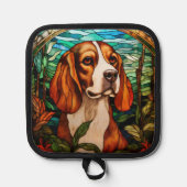 Beagle Dog Pot Holder Topflappen (Vorderseite)