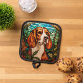 Beagle Dog Pot Holder Topflappen (Oben Unten)