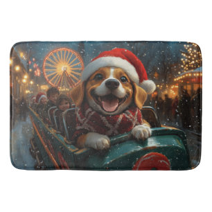 Beagle Dog Roller Untersetzer Weihnachten Badematte