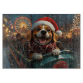 Beagle Dog Roller Untersetzer Weihnachten Schneidebrett (Vorderseite)