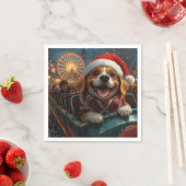 Beagle Dog Roller Untersetzer Weihnachten Serviette (Beispiel)