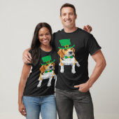Beagle Dog Shamrock St Patrick s Day Saint Paddy s T-Shirt (Unisex)
