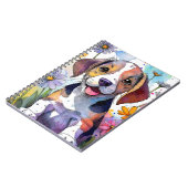 Beagle Dog Spiral Notebook Notizblock (Linke Seite)