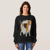 Beagle dog sweatshirt (Vorne ganz)