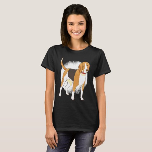 Beagle dog T-Shirt (Vorne ganz)