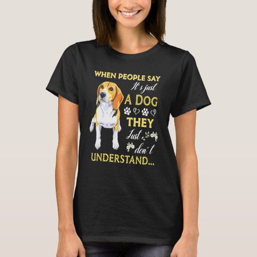 Beagle Dog T-Shirt (Vorderseite)