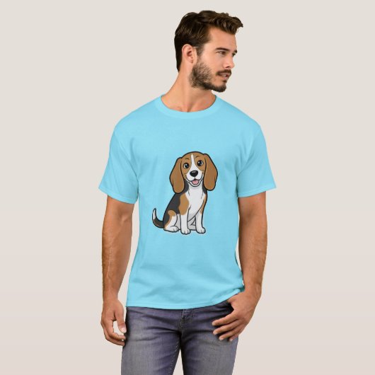Beagle Dog T-Shirt (Vorne ganz)