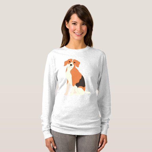 Beagle Dog T-Shirt (Vorne ganz)