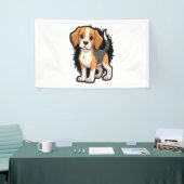Beagle Dog T Shirt Banner (Messeveranstaltung)