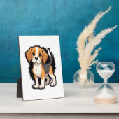 Beagle Dog T Shirt Fotoplatte (Seite)