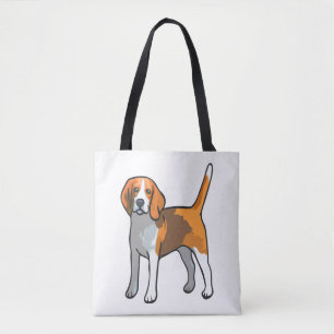 Beagle Dog T Shirt Tasche