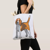 Beagle Dog T Shirt Tasche (Von Nahem)