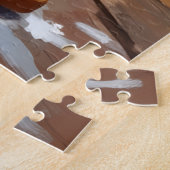 Beagle Dog Tracking Gingerbread Christmas Fun Art Puzzle (Seite)