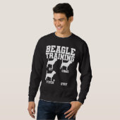 Beagle Dog Trainer Sweatshirt (Vorne ganz)
