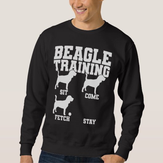 Beagle Dog Trainer Sweatshirt (Vorderseite)