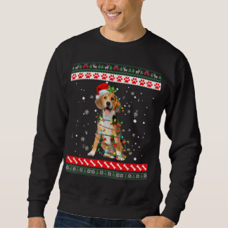 Beagle Dog Ugly Sweater Christmas Welpe Hund Lover Sweatshirt