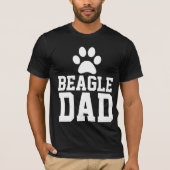 BEAGLE DOG VATER T - SHIRT (Vorderseite)