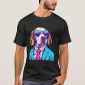 Beagle Dog Vintag Style T-Shirt (Vorderseite)