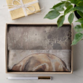 Beagle Dog Watercolor Seidenpapier (Geschenk)