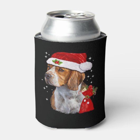 Beagle Dog Weihnachten Shirt Dog Familie Weihnacht Dosenkühler (Kanne Vorderseite)