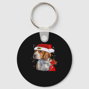 Beagle Dog Weihnachten Shirt Dog Familie Weihnacht Schlüsselanhänger