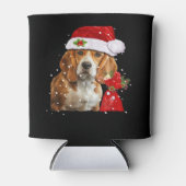 Beagle Dog Weihnachten Shirt Weihnachten Dog Essen Dosenkühler (Vorderseite)
