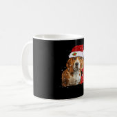 Beagle Dog Weihnachten Shirt Weihnachten Dog Essen Kaffeetasse (Vorderseite Links)