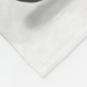 Beagle Dog Weihnachtsmann Fleecedecke (Ecke)