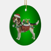 Beagle Dog Weihnachtsschmuck (Rechts)