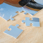 Beagle Dog Winter Wonderland Weihnachtsfreude Puzzle (Seite)