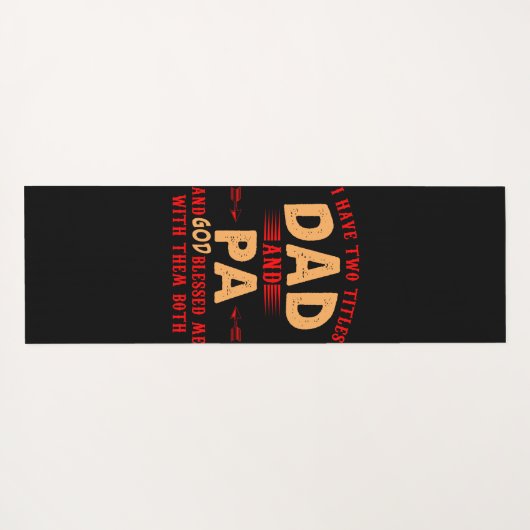 Beagle Dog Yogamatte (Rückseite (Horizontal))