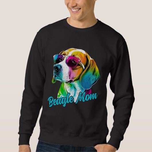 Beagle Dogs Beagles Puppy Love Beagle Cute Dog Mom Sweatshirt (Vorderseite)
