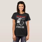 Beagle Dogs Makes Me Happy Beagle T-Shirt (Vorne ganz)