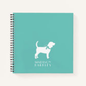 Beagle Doppy Notizblock (Vorderseite)