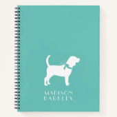 Beagle Doppy Notizblock (Vorderseite)