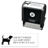 Beagle Doppy Permastempel (Beispiel)