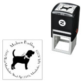 Beagle Doppy Permastempel (Beispiel)