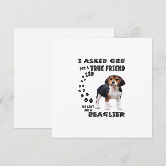 Beagle Dovers Lovers / Funny Beagle (Vorne/Hinten)