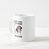 Beagle Dovers Lovers / Funny Beagle Kaffeetasse (Vorderseite Links)