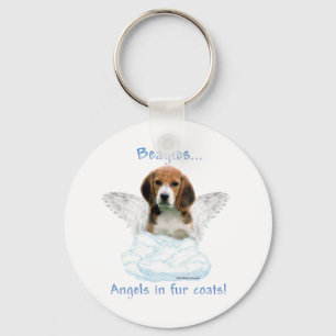 Beagle-Engels-Schlüsselanhänger Schlüsselanhänger