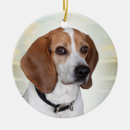 Beagle-Engels-Verzierung Keramikornament