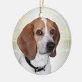Beagle-Engels-Verzierung Keramikornament (Links)