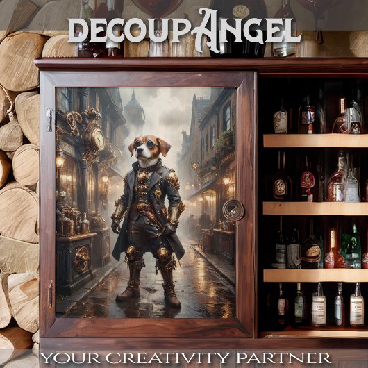 Beagle - Entkopplung - Seidenpapier